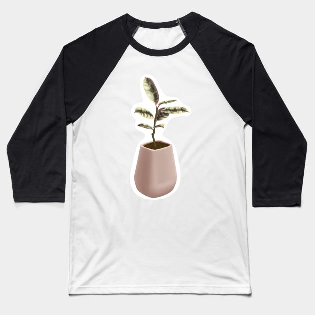 Ficus Tineke Baseball T-Shirt by BurningChair